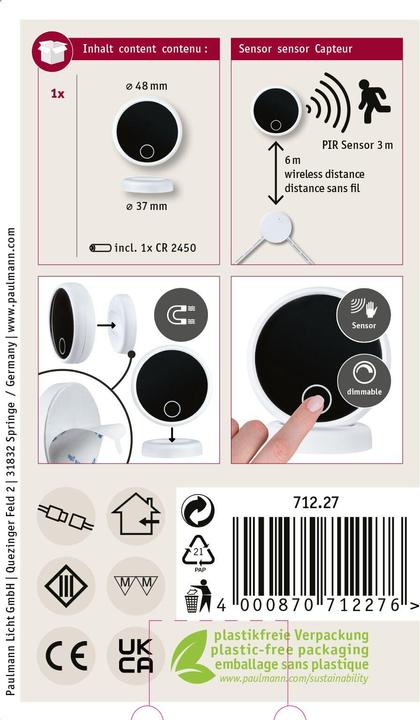 Immagine prodotto Paulmann MaxLED Wireless Touch Sensor Extension