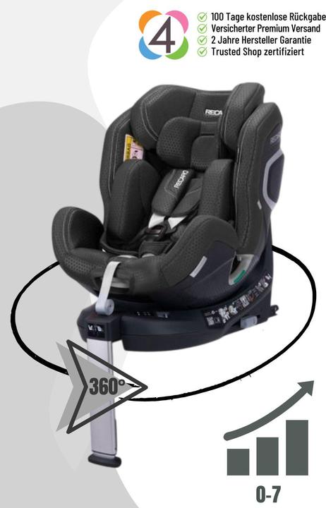 Actual product image Avova Recaro Xenon 1 Reboard Kindersitz (0-7 Jahre) (Reboarder, ECE R129/i-Size Standard)