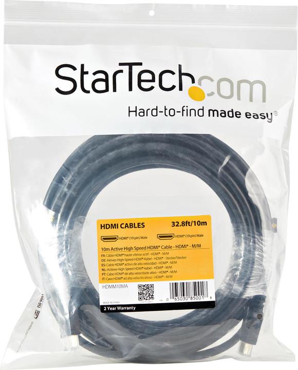 Produktbild StarTech 10m Active High Speed HDMI Cbl (10 m, HDMI)