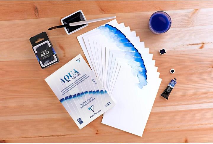 Produktbild Clairefontaine Aquarellpapier (300 g/m², 12 x)