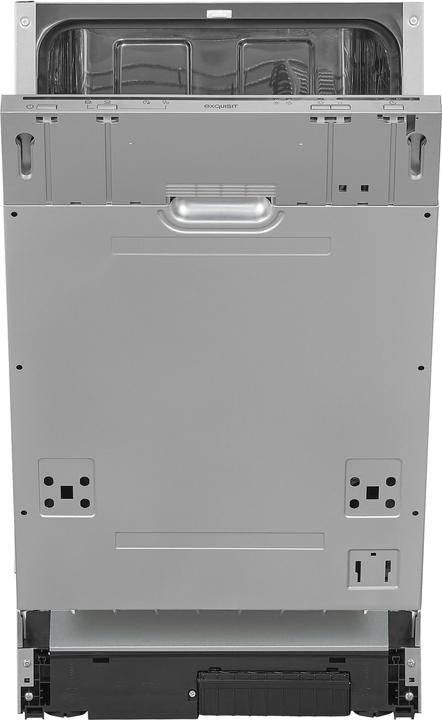 Produktbild Exquisit EGSP1009-E-030E silber - Geschirrspüler