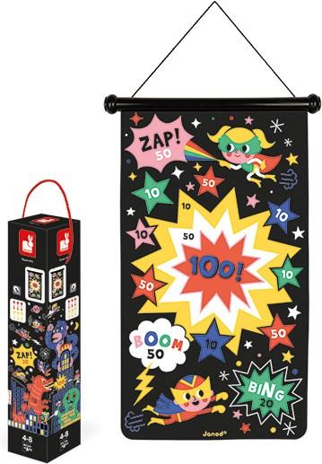 Actual product image Sophie la girafe Dart Game Magnetic Superhero