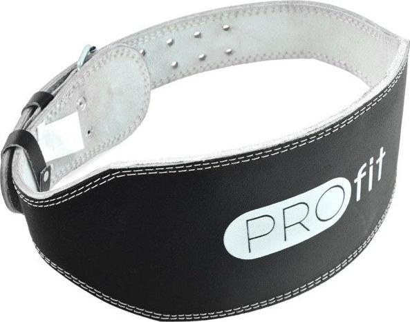 Pro-Fit Schwarzer 1702 breiter Bodybuilding-Gürtel (M)