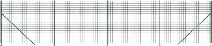Produktbild VidaXL Maschendrahtzaun mit Bodenflansch 2,2x10 m