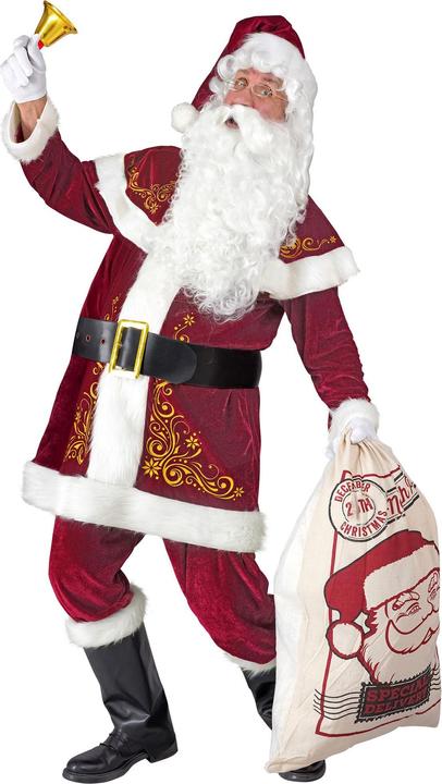 Immagine prodotto Widmann Costume da Babbo Natale con mantello, pantaloni, cintura e copristivali (XL)