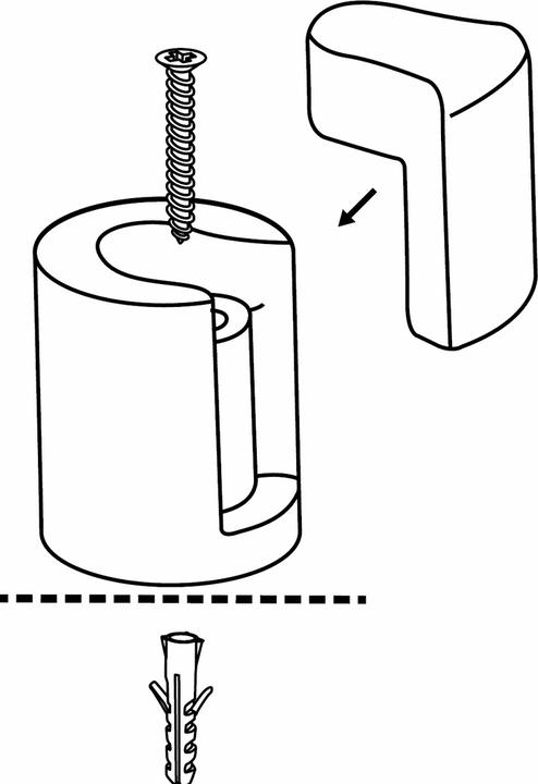 Produktbild Wagner System Wand- und Bodentürpuffer SERIE 8