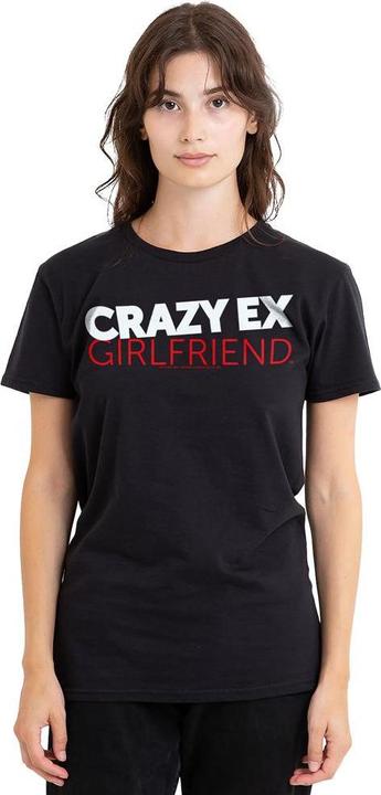 Actual product image Crazy Ex-Girlfriend Unisex Adult Logo T-Shirt (S)