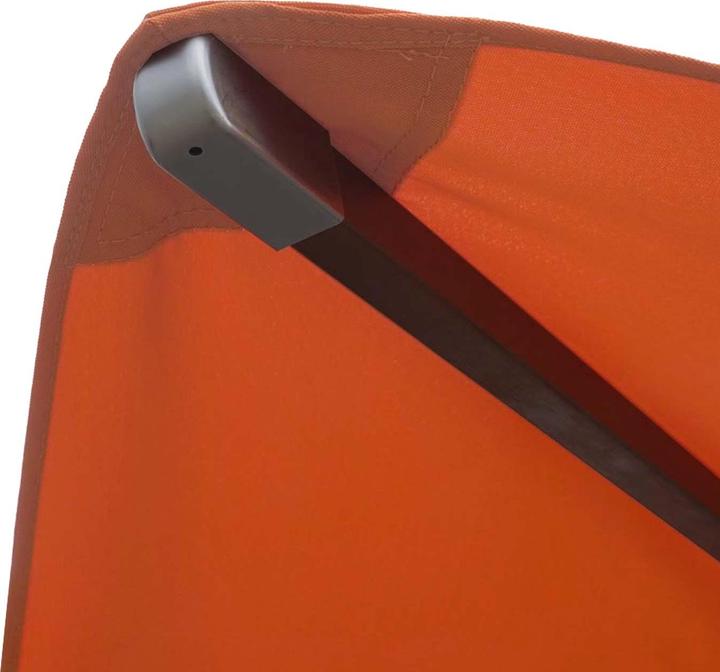 Immagine prodotto Mendler Copertura per ombrellone in legno per gastronomia, copertura di ricambio per ombrellone, quadrata (4 m)