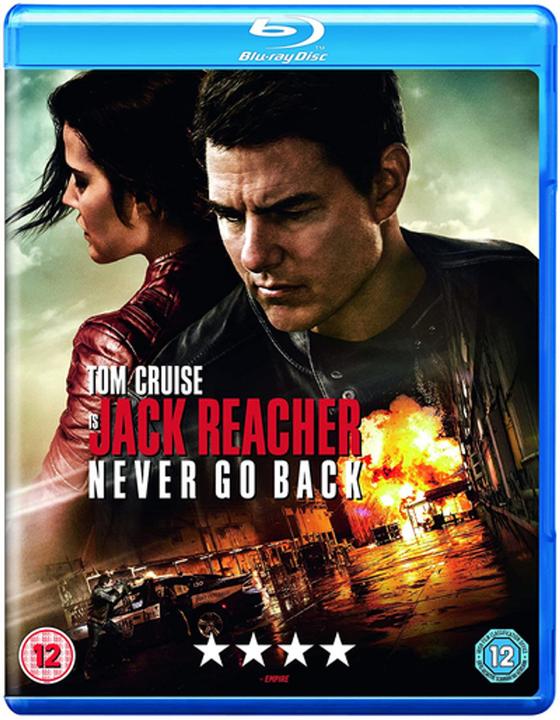 Actual product image Elevation Sales -Jack Reacher Never Go Back (Blu-ray, DVD, 2016)