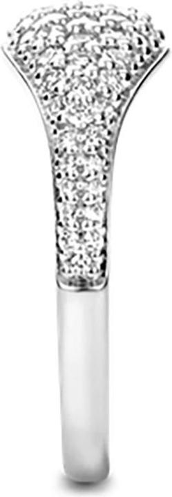 Produktbild Ti Sento Milano Ring Geometrie mit Zirkonia 12223ZI (56, 925 Silber)