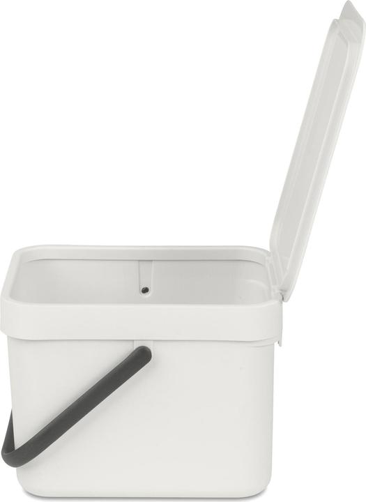 Actual product image Brabantia Compost bin Sort & Go 6 l, light gray (6 l)