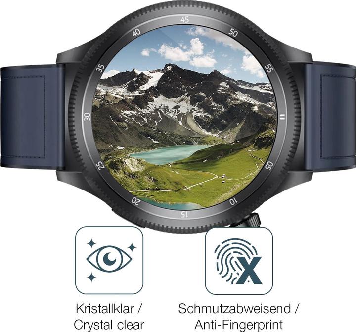 Actual product image Dipos Screen Protector Crystalclear for Kumi Watch Gear GT3