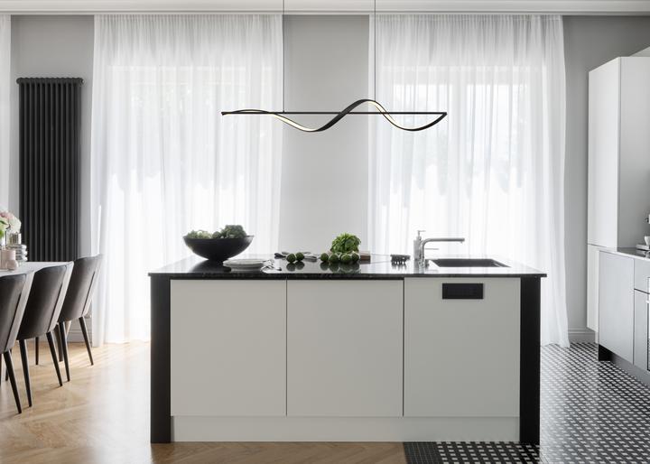 Produktbild Globo Hängeleuchte Metall Schwarz Matt, 1xled