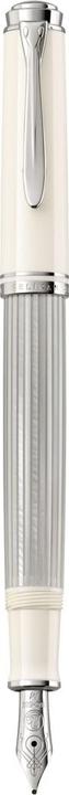 Pelikan Stilografica M405 Argento-Bianco M Custodia (Bianco-argento, 1 x)