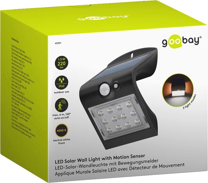 Actual product image Goobay LED Solar (220 lm, IP65)