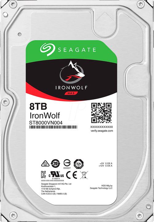 Immagine prodotto Seagate IronWolf (8 TB, 3.5", CMR)
