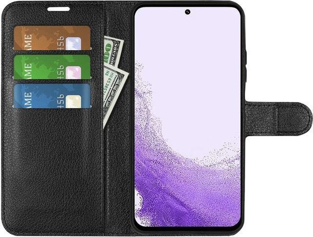 Actual product image MU Classic Litchi Leather Bookcover Series (Samsung Galaxy S23+)