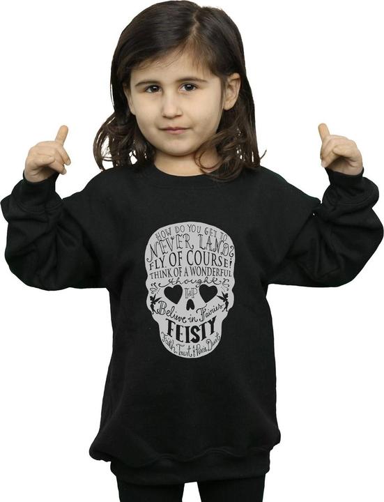 Produktbild Disney Tinker Bell Skull Sweatshirt Mädchen (140, 146)