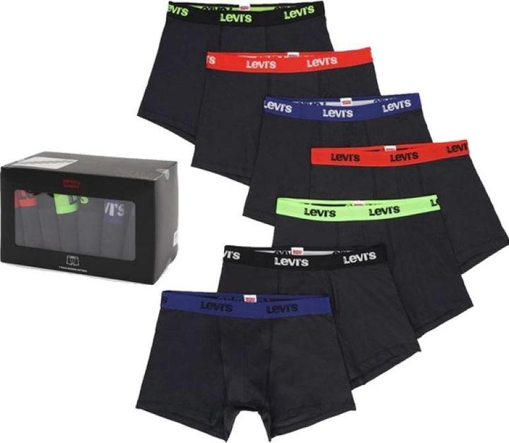 Actual product image Levis Men's boxer shorts in gift box, pack of 7 (L, pack of 7)