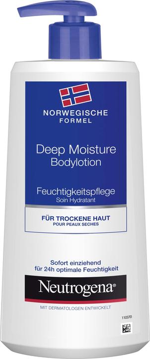 Actual product image Neutrogena Deep Moisture Body Lotion (Body cream, 400 ml)