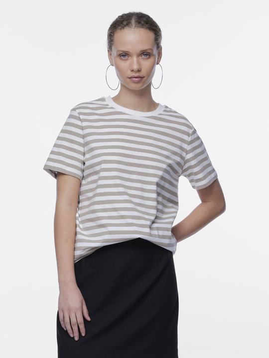Actual product image Pieces Pcria Ss Tee Stripes Noos Bc (XS)