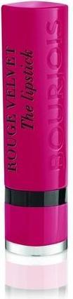 Actual product image Bourjois Rouge Velvet The Lipstick (09 Fuchsia Botté)