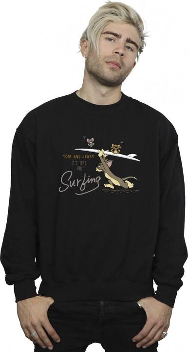 Immagine prodotto Tom & Jerry It's Time For Surfing Felpa Uomo (3XL)