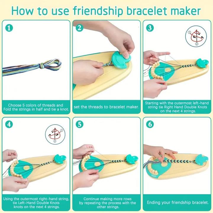 Actual product image Splash & Fun Friendship bracelets
