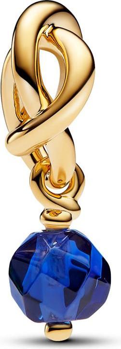 Actual product image Pandora Moments birthstone September (Sterling silver, Metal gold-plated in 14K)