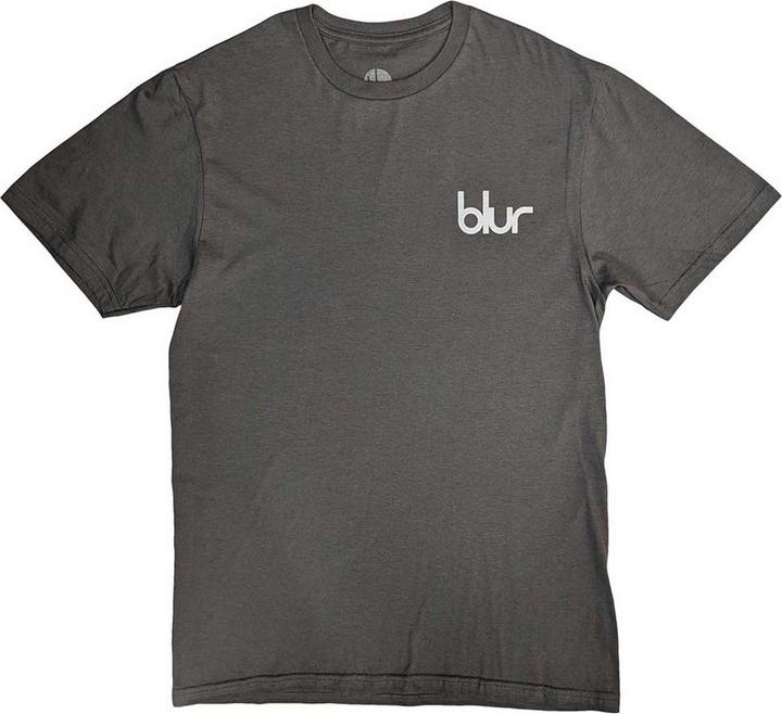 Immagine prodotto Blur Pocket Parklife Maglietta Stampa posteriore Adulto Unisex (S)