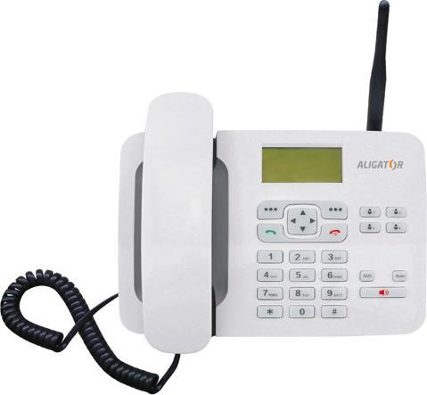 Actual product image Aligator T100 mobile phone White (2G)
