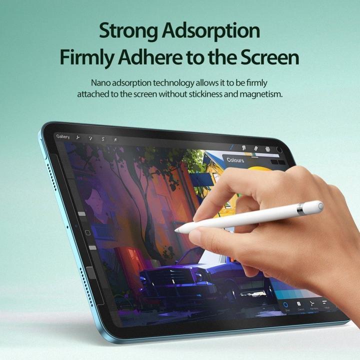 Produktbild Dux Ducis Naad Paperfeel Schutzfolie iPad Air 4/5 / iPad Pro 11 - Schwarz (1 Stück, iPad Pro 11 2022 (4. Gen), iPad Pro 11 2020 (2. Gen), iPad Pro 11 2018 (1. Gen), IPad Pro 11)