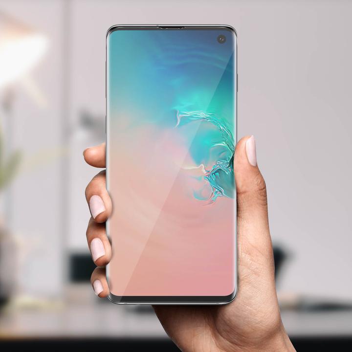Immagine prodotto Avizar Vetro con adesivo liquido e luce UV (2 Pezzo/i, Samsung Galaxy S10)
