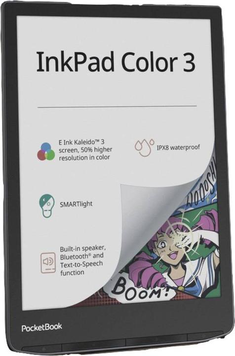Produktbild PocketBook InkPad Color 3 (7.80", 32 GB, Stormy Sea)