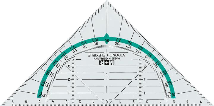 Actual product image M+r Geometry triangles - Break resistant (14 cm)
