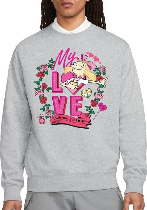 Image du produit Hey Arnold! - Sweat HATE YOU BUT LOVE YOU - Adulte (L)