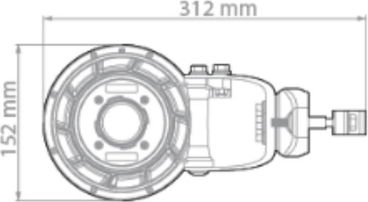 Produktbild RF-Elements HG3-TP-S50 - 14,3 dBi - 5.18 - 6.4 GHz - 50° - 50° - Hornantenne - TwistPort (14.30 dB)