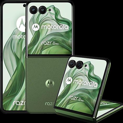 Image du produit Motorola Razr 50 Ultra (512 Go, Vert Printemps, 6.90", SIM + eSIM, 50 Mpx, 5G)