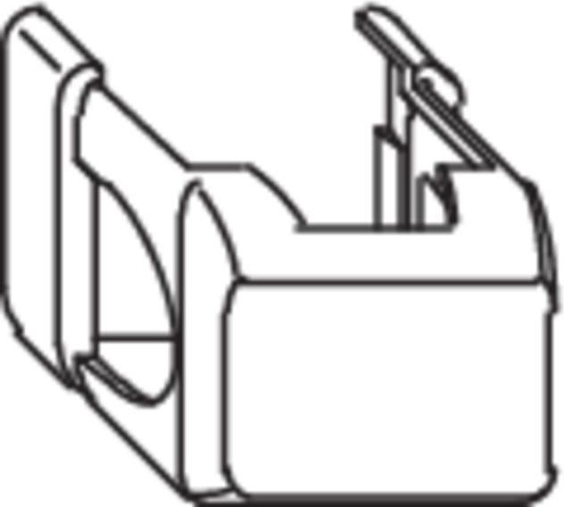 Actual product image Maco Multi short corner hinge (cover) Window fitting AS/Dtuni/PVC traffic white