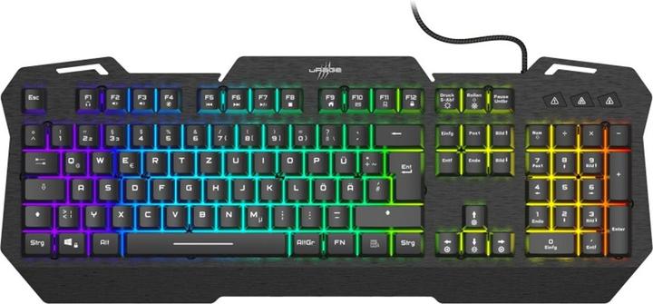 Produktbild Urage Gaming-Tastatur Exodus 450, Schwarz (DE, Kabelgebunden)