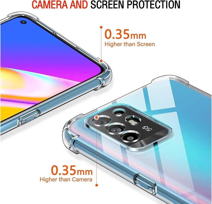 Image du produit Screenguard Oppo A94 5G Housse Crystal Soft Airbag Bumper (Oppo A94 5G)