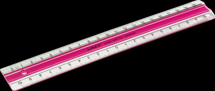 Immagine prodotto Linex S20MM Super righello rosa (20 cm)