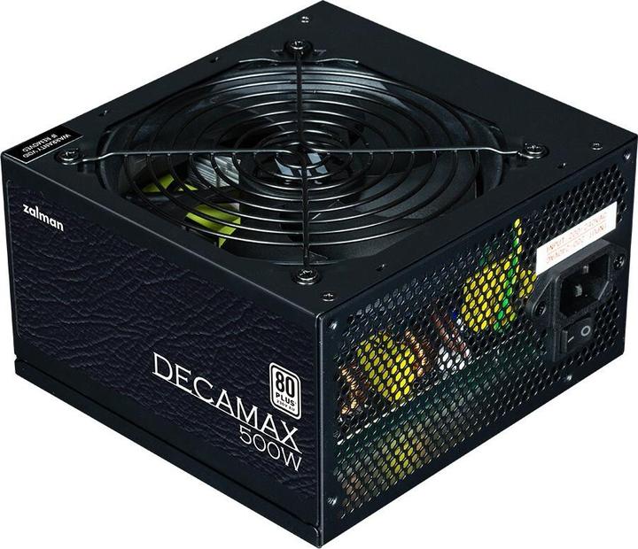 Actual product image Zalman NET Decamax ZM500-LX3, 500W 80Plus PSU (500 W)
