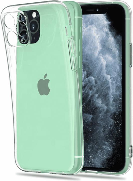 Actual product image Ferryxpress Transparent Hard Case Cover for iPhone 11 (Apple iPhone 11)
