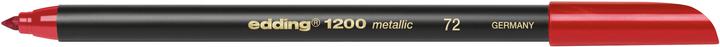 Produktbild Edding Fasermaler Metallic Colour Pen (Rot, 1 x)
