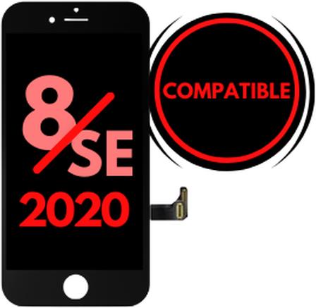 Immagine prodotto Ferryxpress iPhone 8/SE 2020 compatibile con lo schermo del display dell'assemblea LCD (Display, iPhone 8, iPhone SE (2020), iPhone SE (2022))