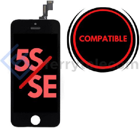 Immagine prodotto Ferryxpress iPhone 5S/SE compatibile con lo schermo del display dell'Assemblea LCD (Display, iPhone 5S, iPhone SE)