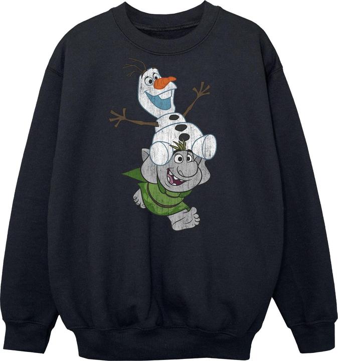 Immagine prodotto Disney Frozen Olaf And Troll Felpa Ragazzi (152, 158)