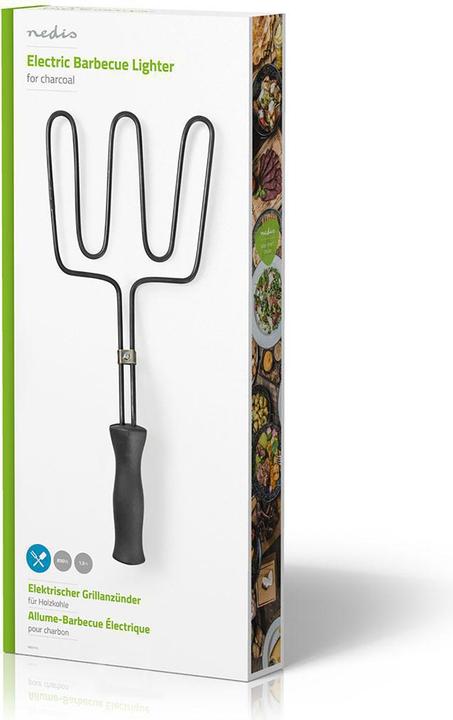 Immagine prodotto Nedis Bbqs110 Accendino elettrico per barbecue, 850 W