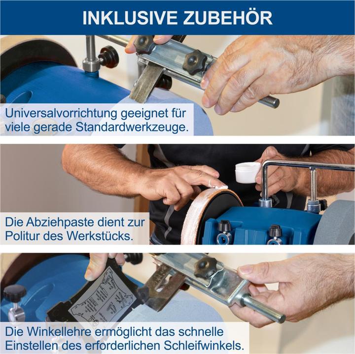 Actual product image Scheppach TIGER 2000S Wet Grinding System 230V 50Hz 120W (Wet sander, 120 W)